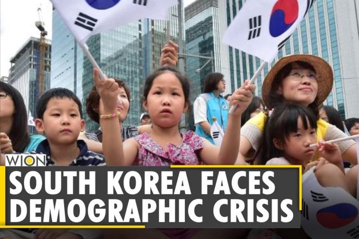 Hàn Quốc đang đối mặt khủng hoảng nhân khẩu học do tỷ lệ sinh liên tục giảm và đang ở mức thấp kỷ lục 0,78. Ảnh: Wion